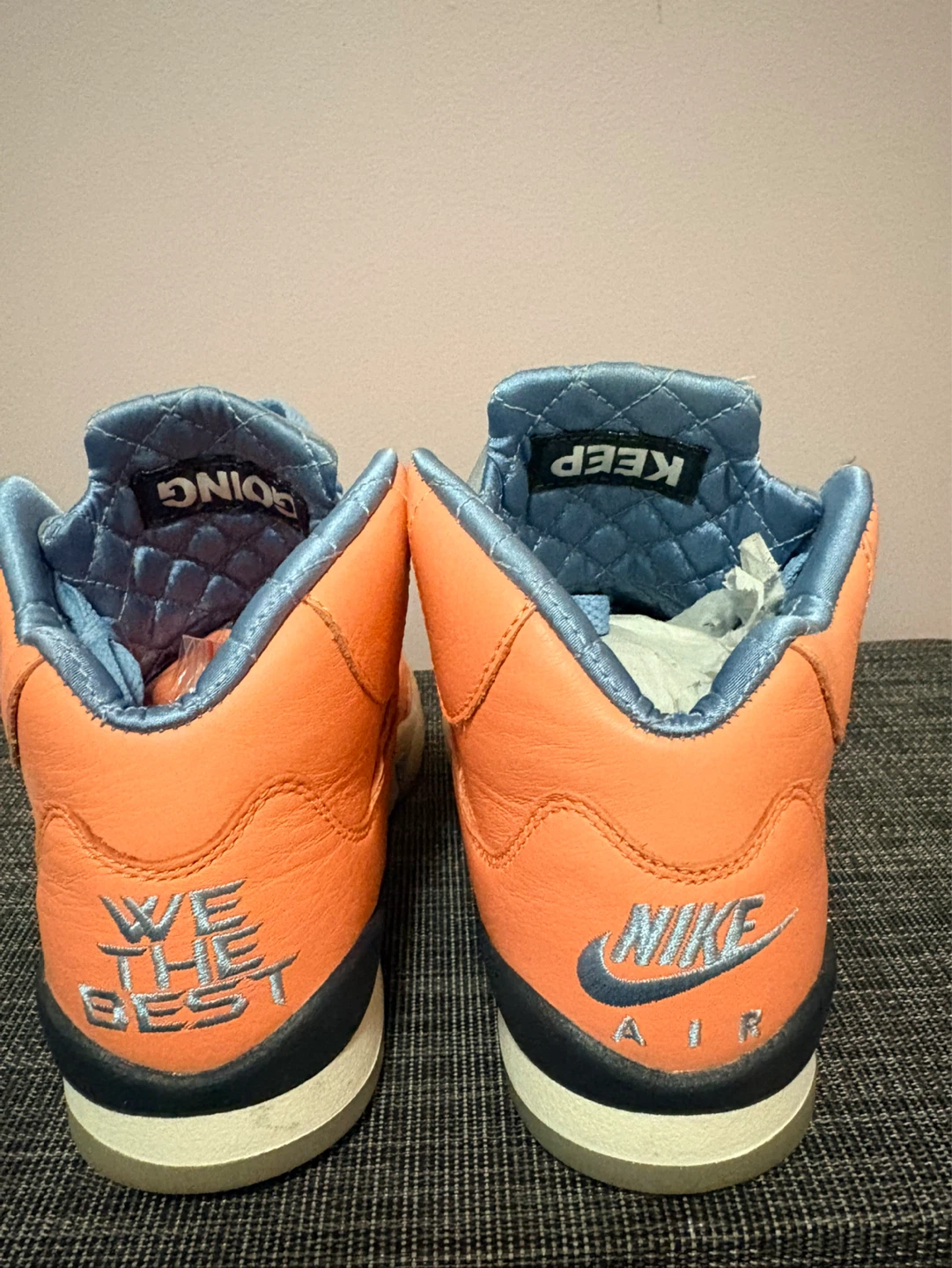 DJ Khaled x Air Jordan 5 Retro We The Best Crimson Bliss - photo 2