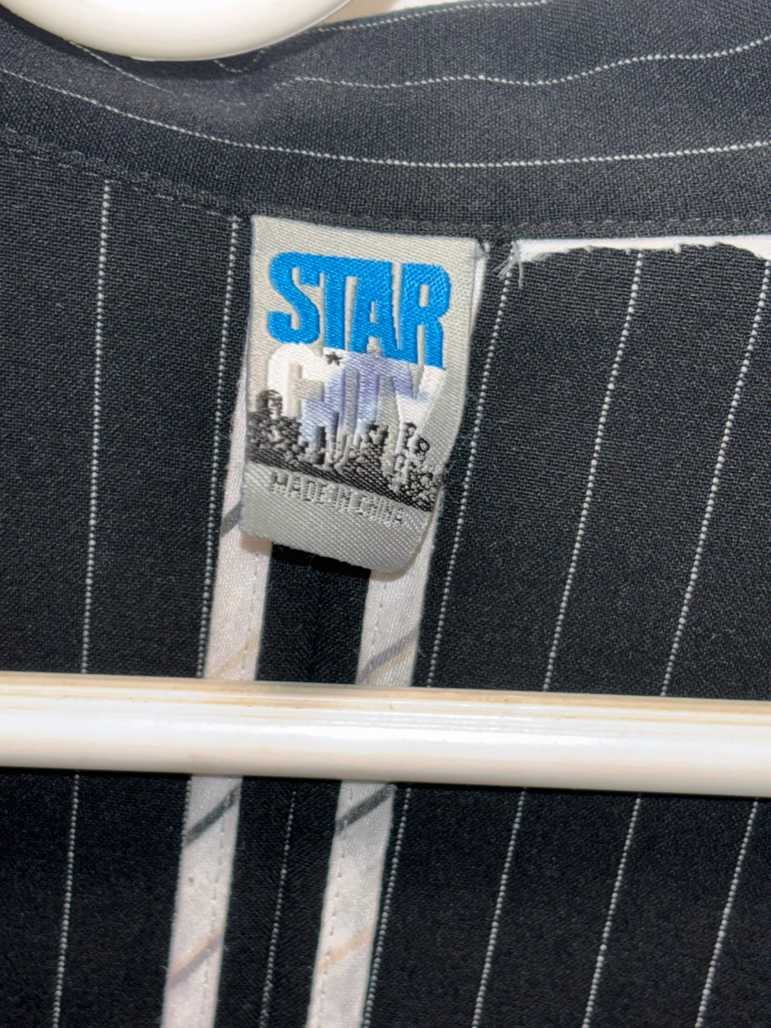 Star City Pinstripe Blazer Size M - photo 4