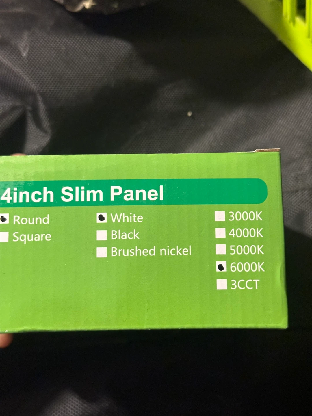 LED 4inch Slim Panel Light - Dimmable, 750 Lumens, 9W - photo 2