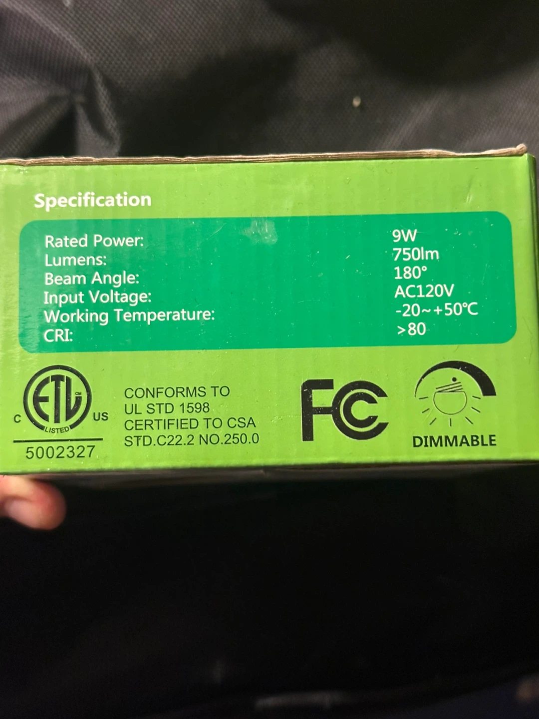 LED 4inch Slim Panel Light - Dimmable, 750 Lumens, 9W - photo 3