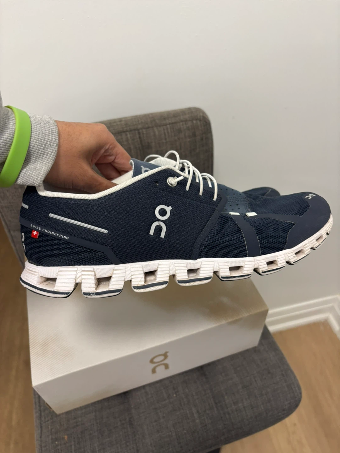 ON Running Cloud Shoes - Navy - photo 4