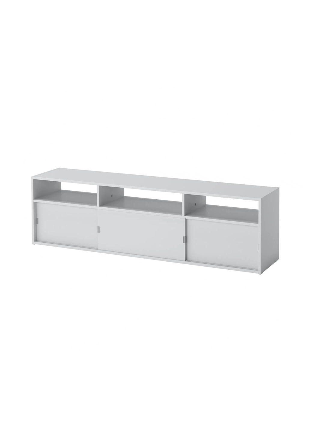 White Entertainment Unit - Max 10kg per shelf - photo 2