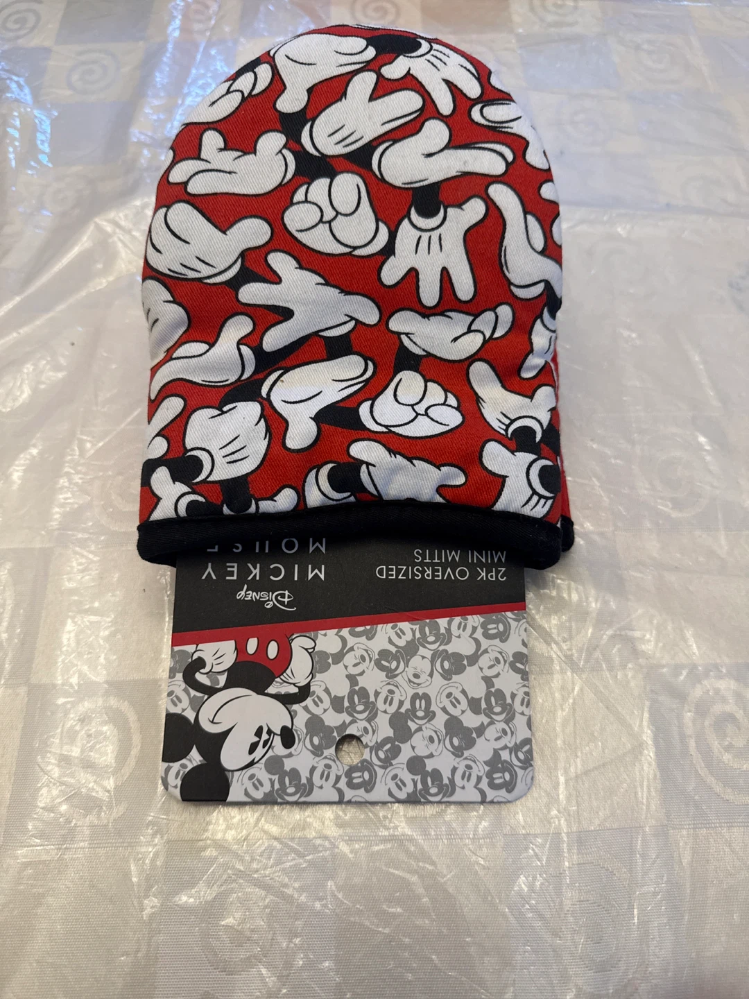 Disney Mickey Mouse 2pk Oversized Mitts.new - photo 2