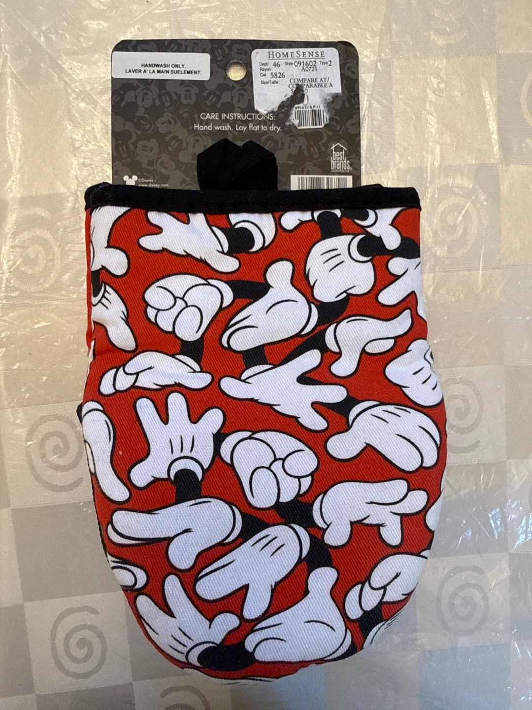 Disney Mickey Mouse 2pk Oversized Mitts.new - photo 4
