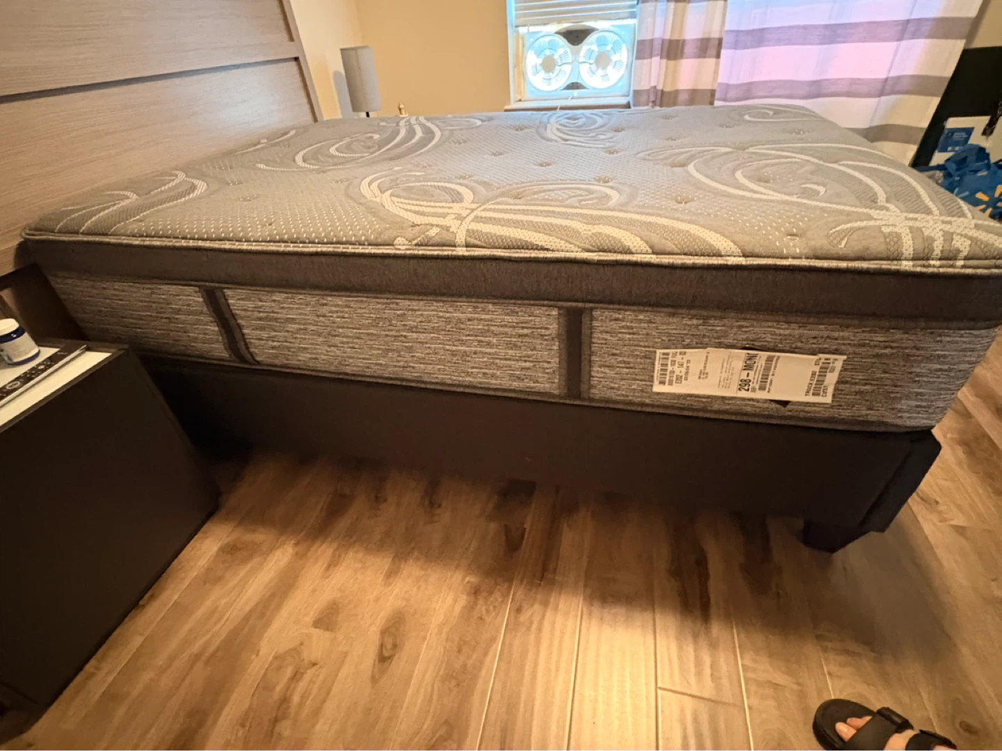 Full Size Bed Frame + Mattress - photo 5