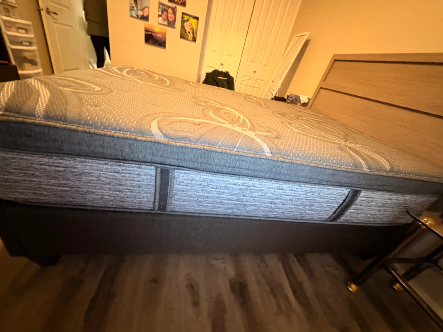 Full Size Bed Frame + Mattress - photo 4