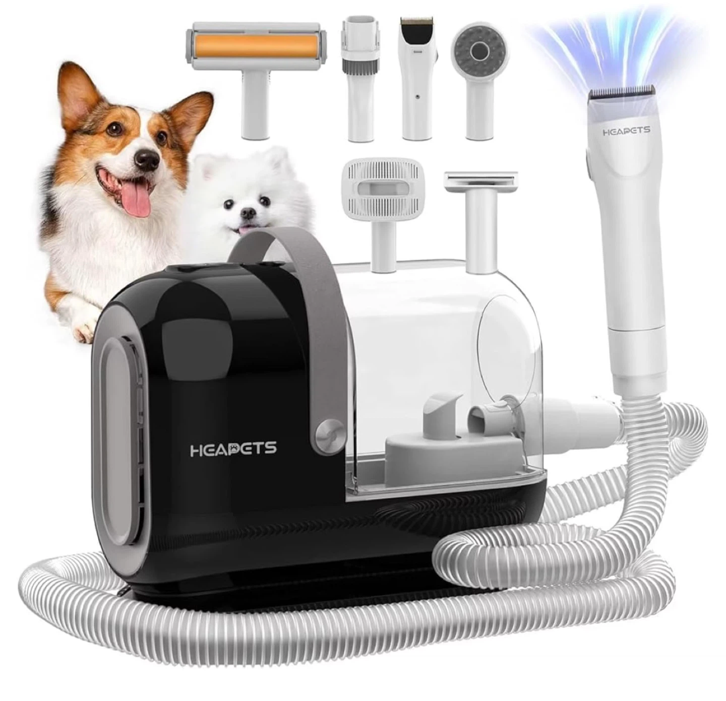 HGAPETS Dog Grooming Vacuum Kit