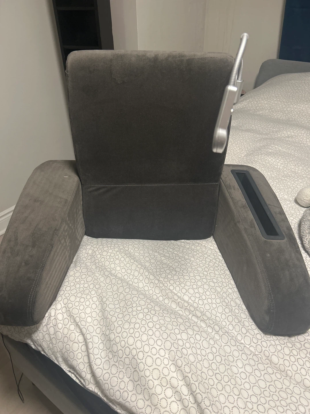 Brookstone eComfort Bed Rest with Reading Light - photo 2