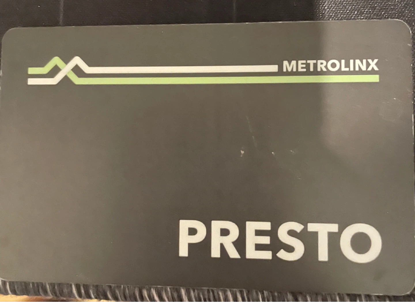 Metrolinx Presto Card
