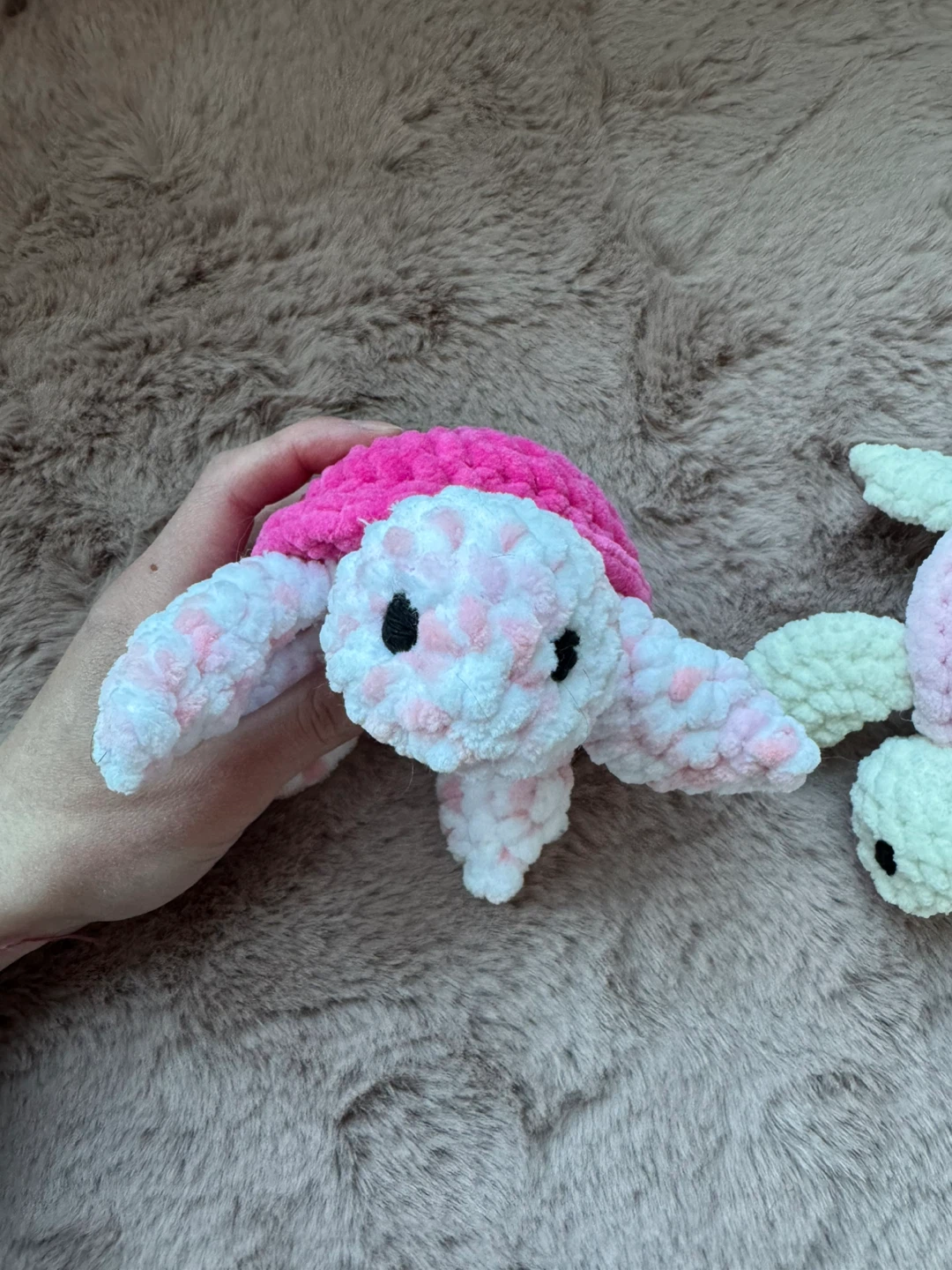 Crocheted Turtle Plushies