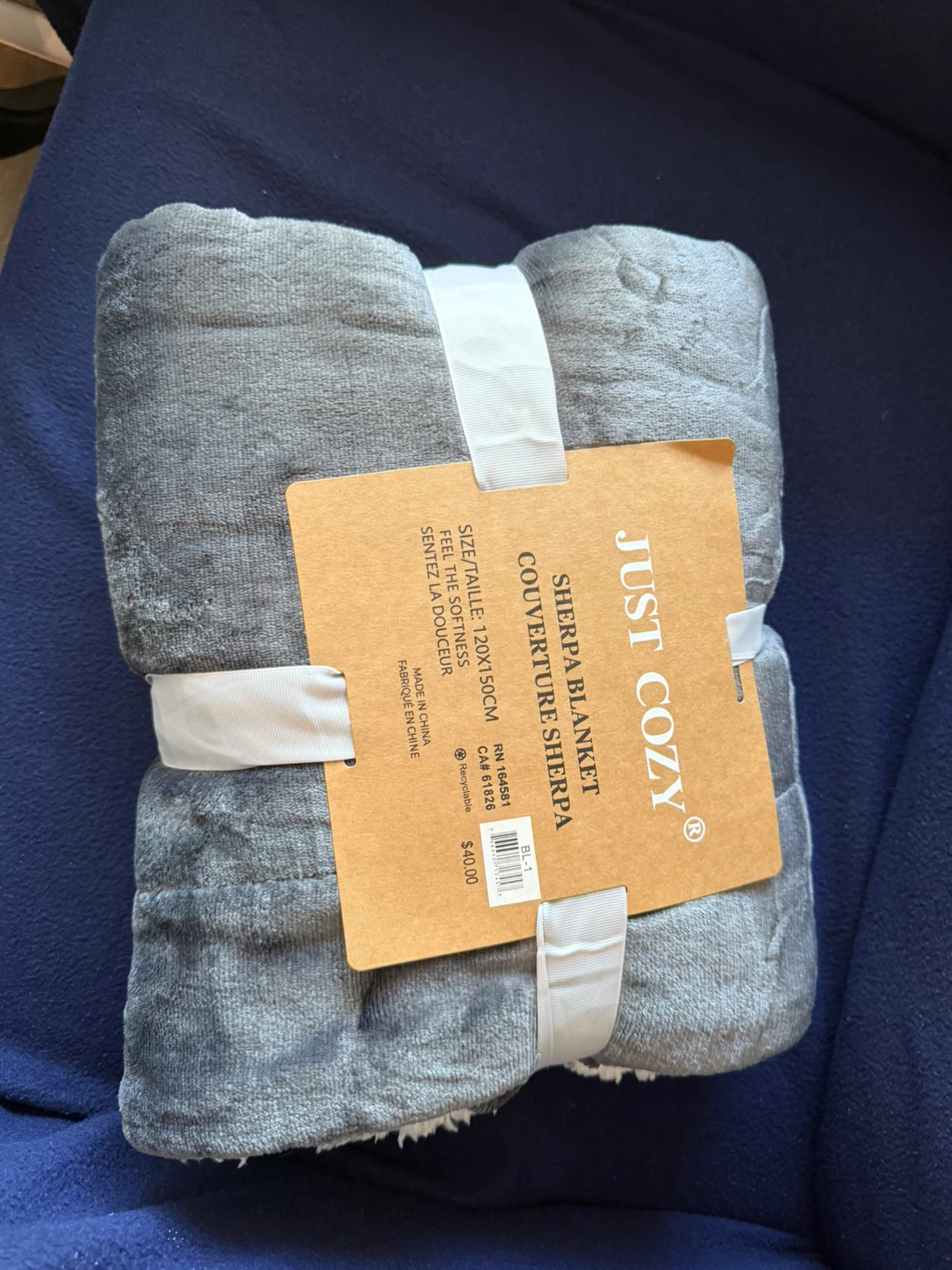 Just Cozy Sherpa Blanket