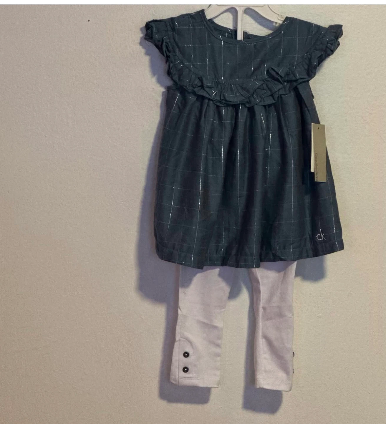 GIRLS LEGGINGS SUITE (SIZE:24 MONTHS)