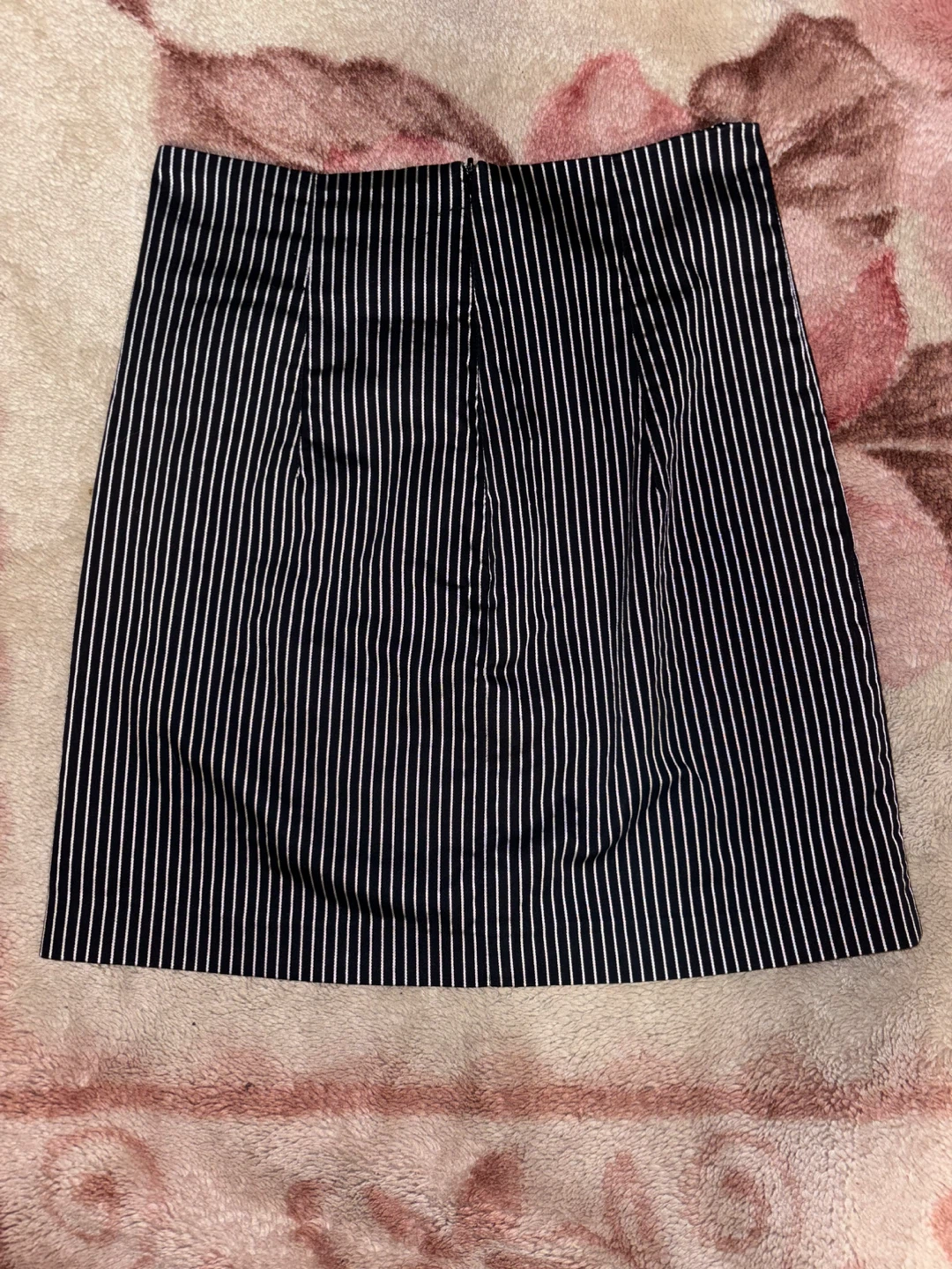 Pinstripe Mini Skirt - Size S - photo 2