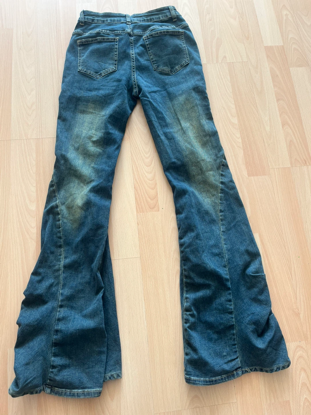 y2k alternative flared jeans - photo 4