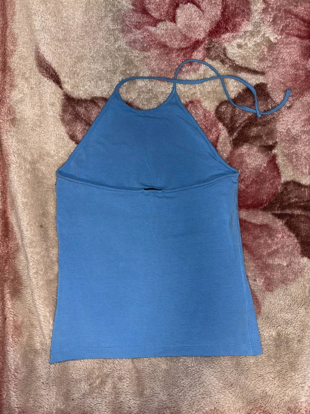 Blue Halter Top - Size S - photo 2