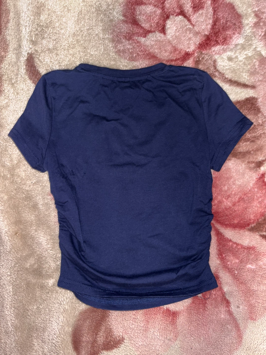 Shein Navy Blue "Los Angeles 1998" Cropped T-Shirt - photo 2