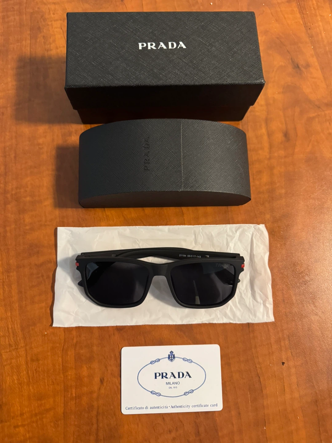 Prada Sunglasses with Case and Box - photo 2