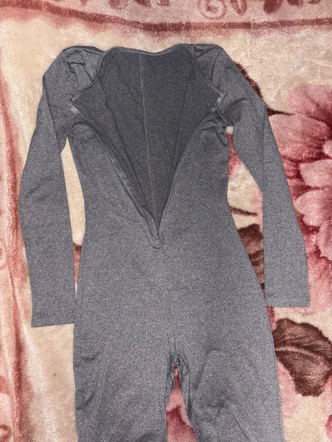 SHEIN Grey Long Sleeve Jumpsuit XS - photo 2