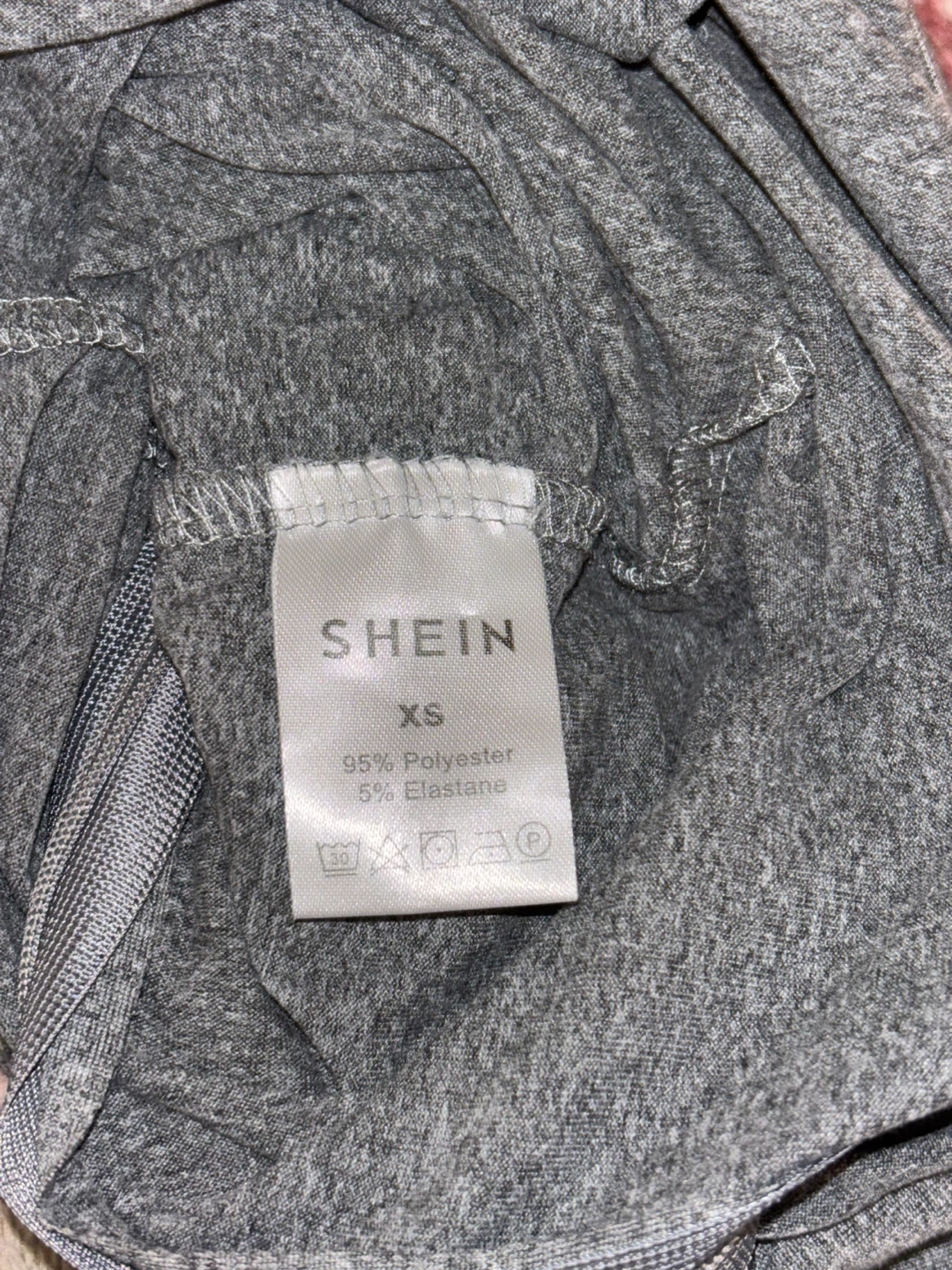 SHEIN Grey Long Sleeve Jumpsuit XS - photo 4