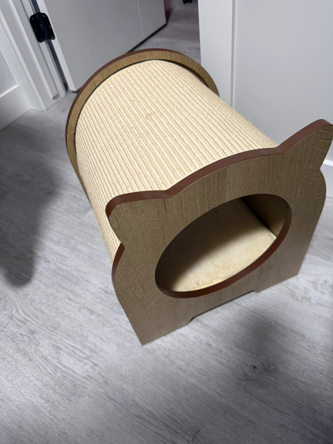 Cat Scratcher Condo with Plush Bed - photo 2