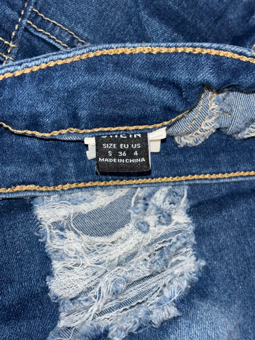 SHEIN Women's Distressed Skinny Jeans Size S - photo 3