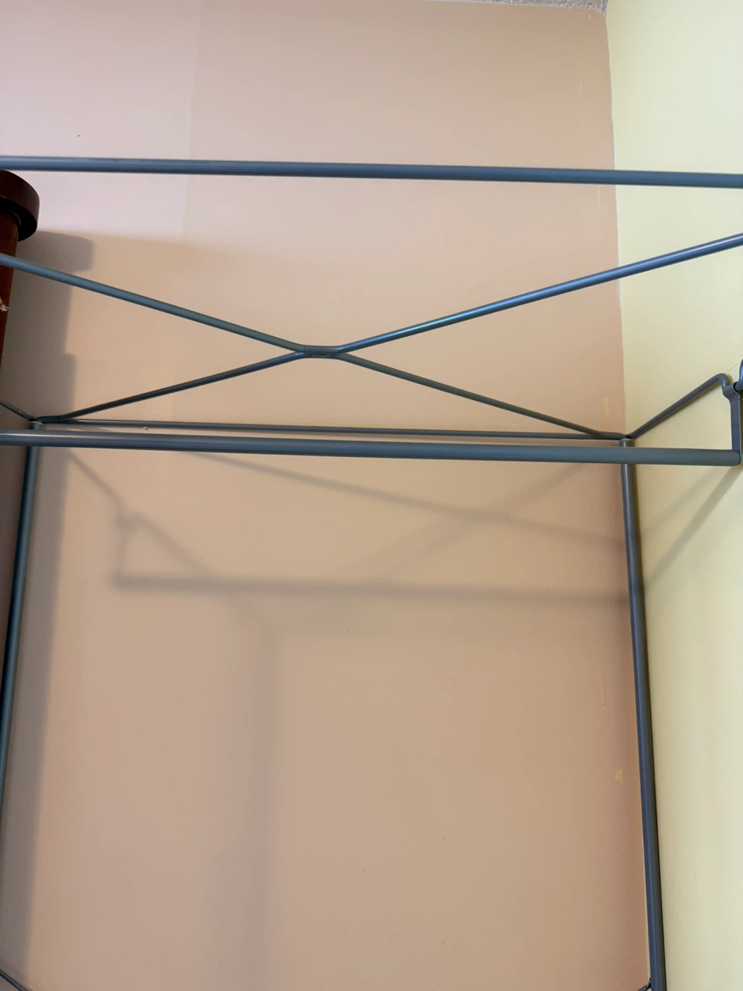Metal Garment Rack with Shelf - photo 4