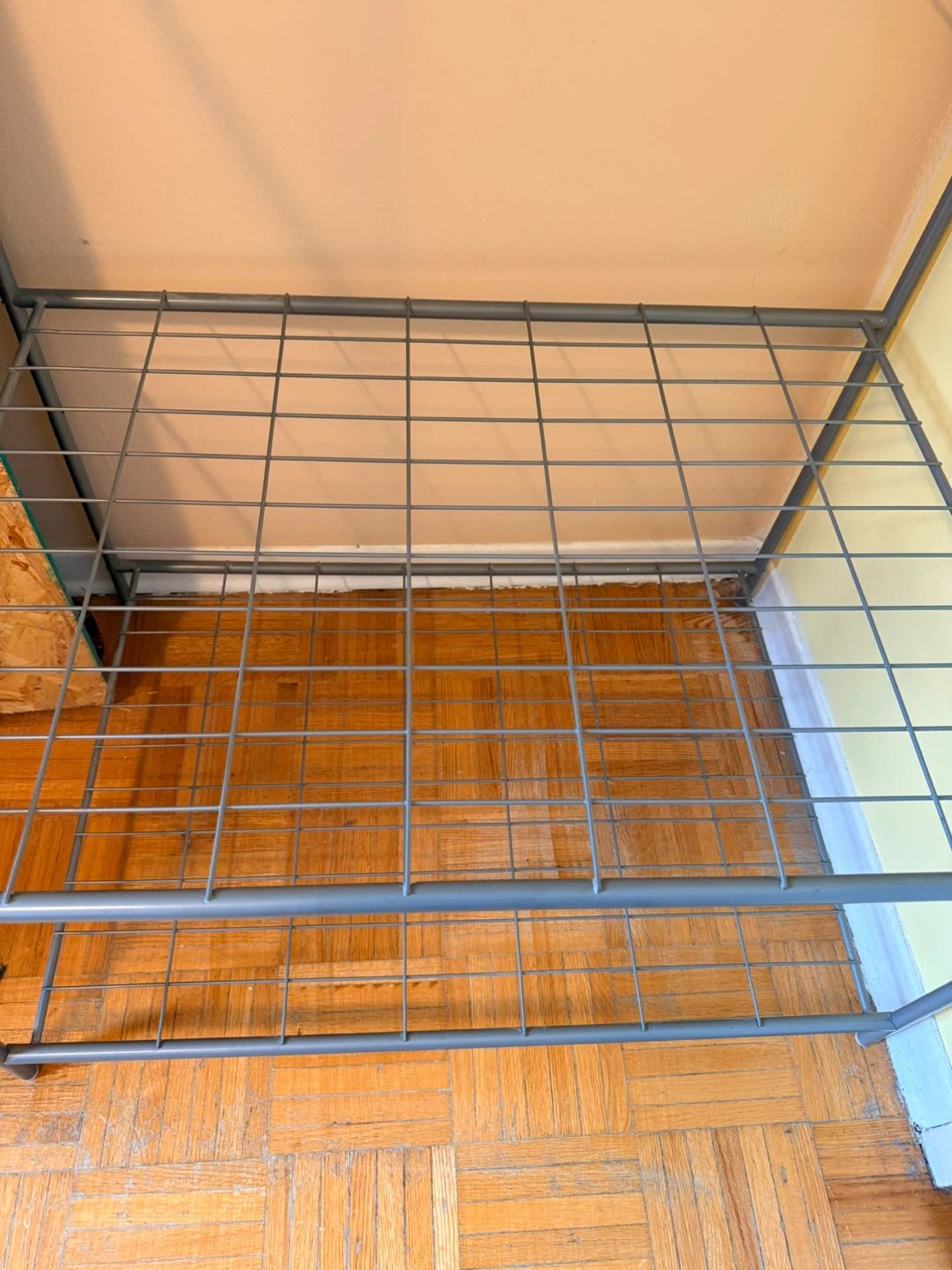 Metal Garment Rack with Shelf - photo 3