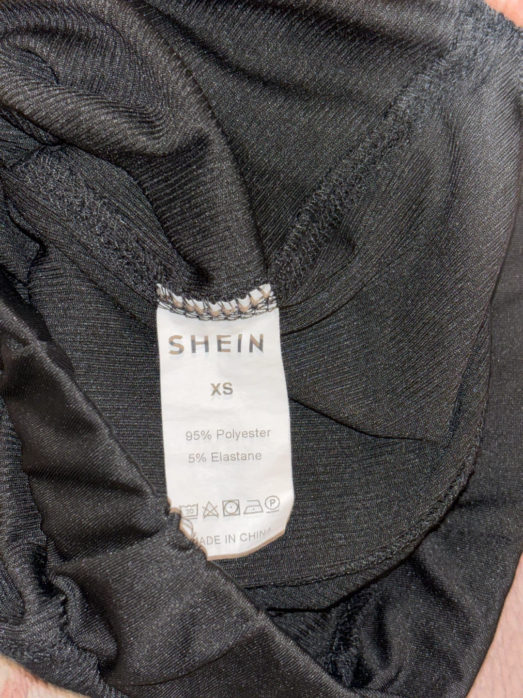 SHEIN Black Ribbed Shorts XS - photo 3