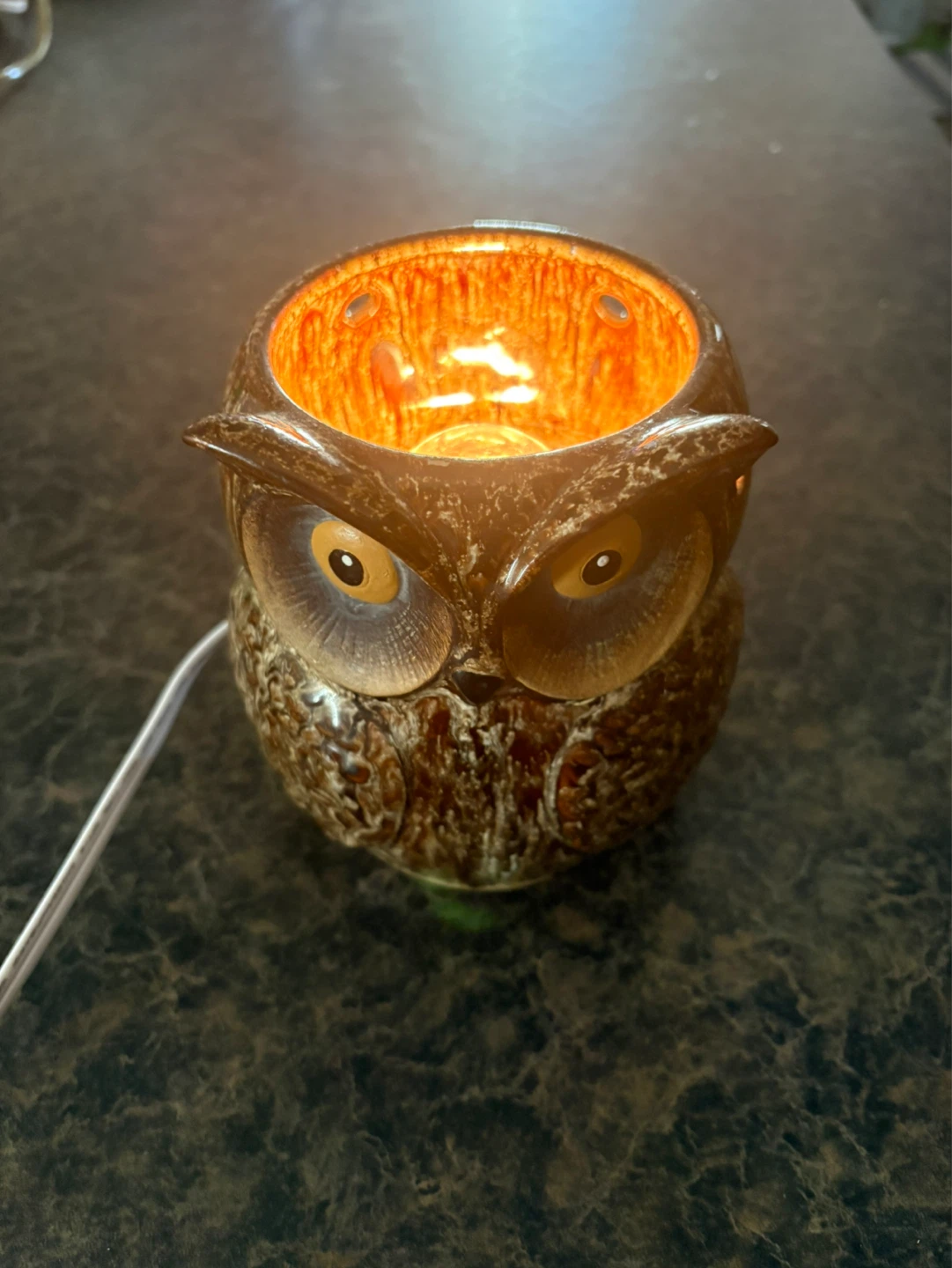 Owl Ceramic Wax Melt Warmer - photo 3