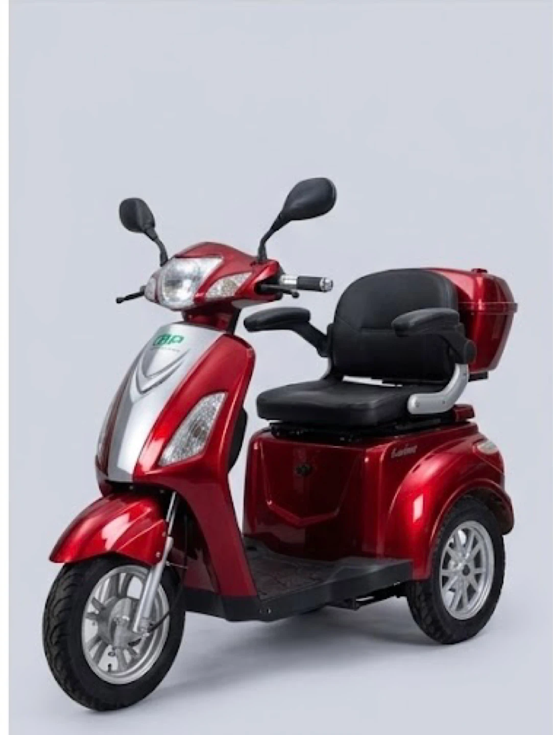 Candy Red 3-Wheel E-Bike – Excellent Condition (Needs Battery) - photo 3