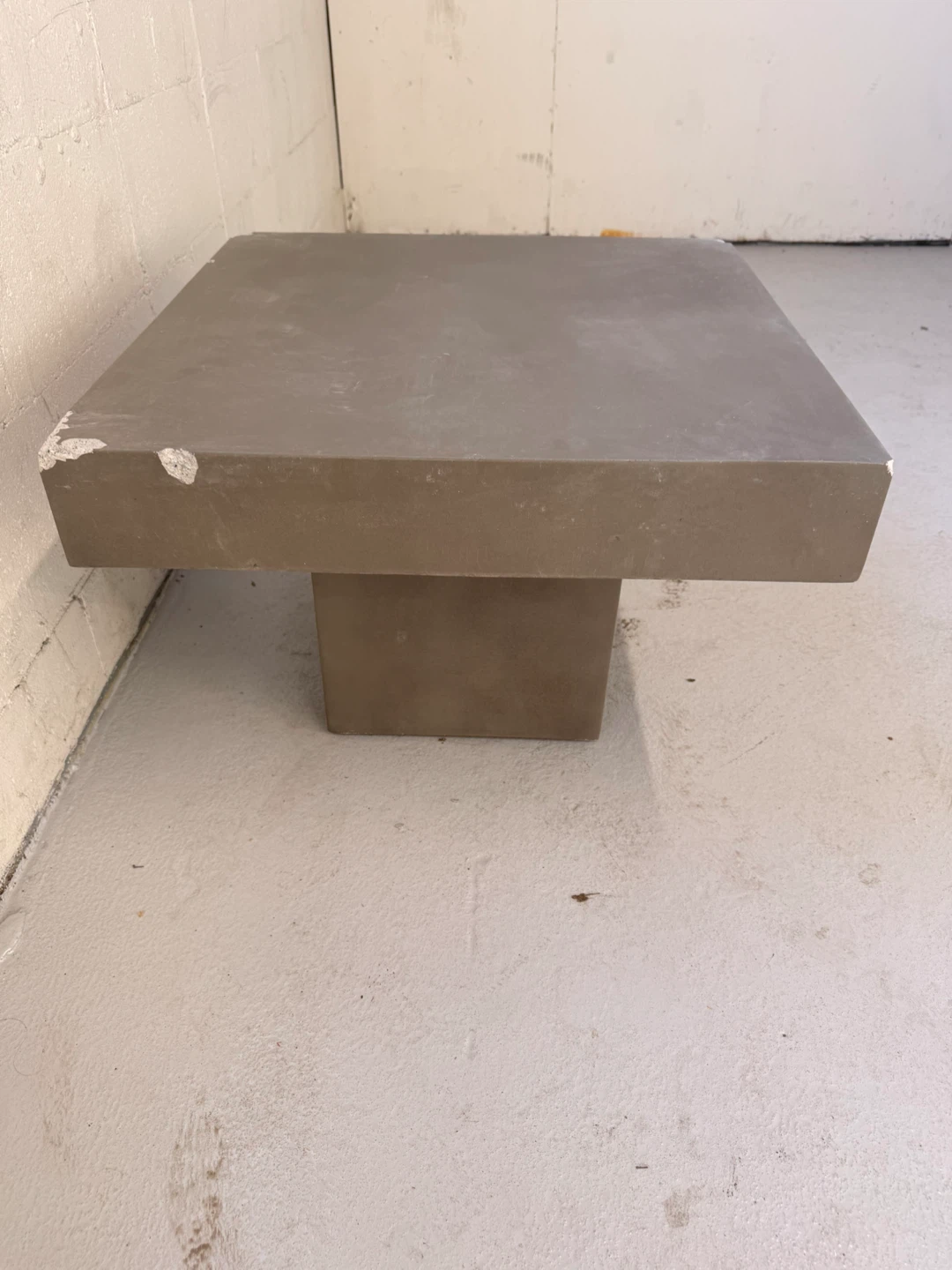 Outdoor Concrete Coffee Table