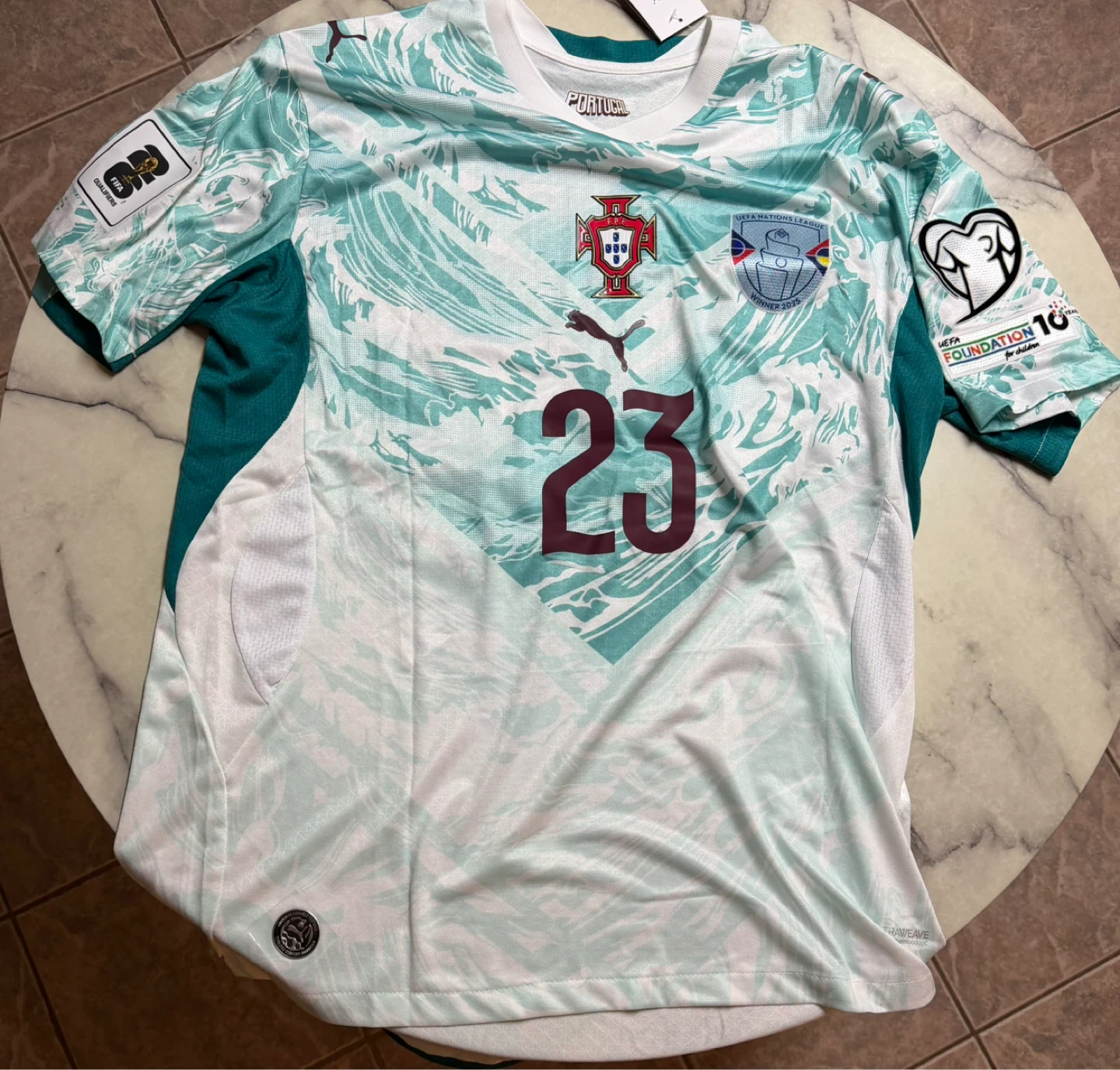 Puma Portugal National Team Soccer Jersey #23