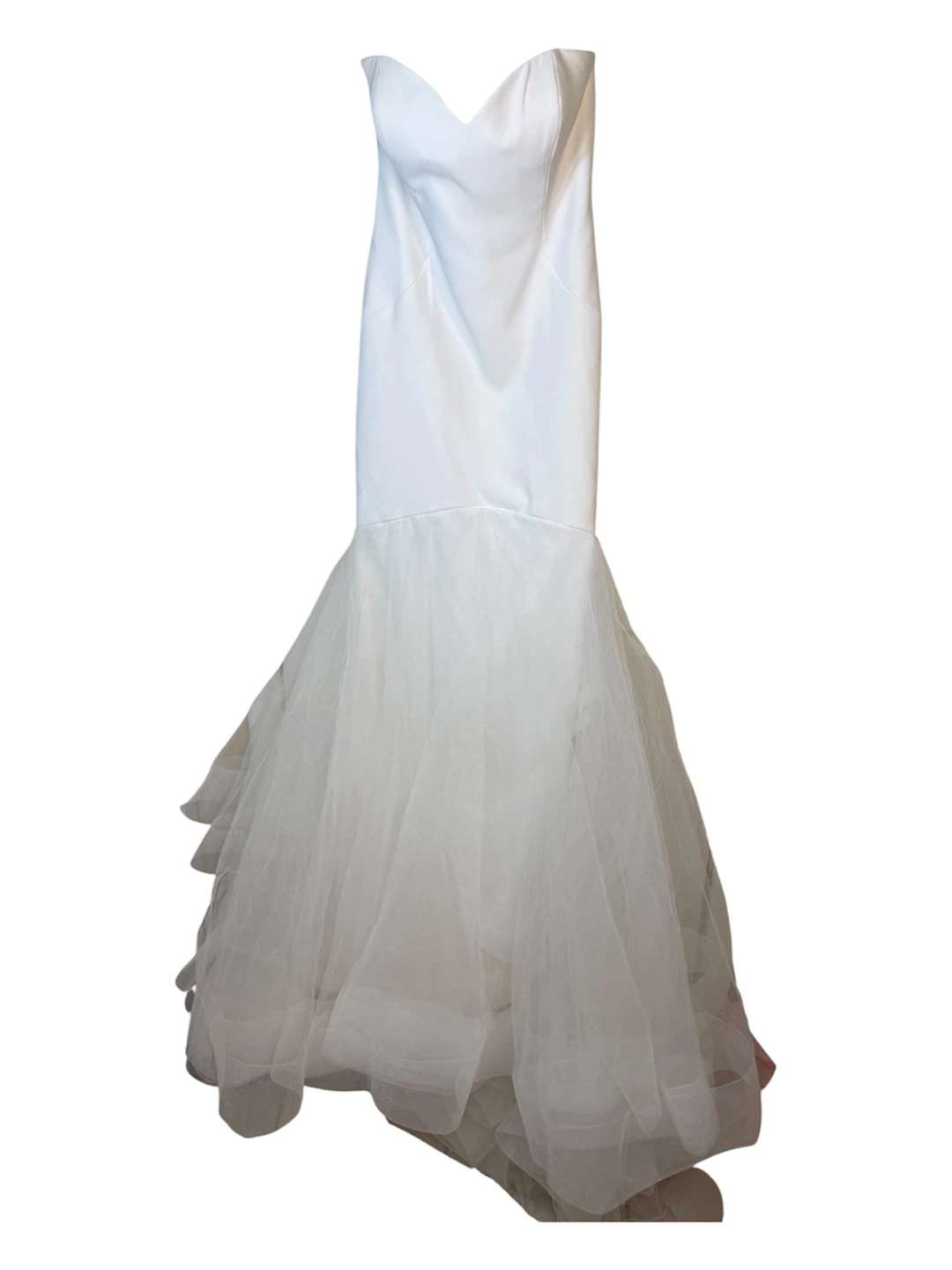 Enzoani "Katalina" Mermaid Wedding Dress Ivory Size 12 - photo 3