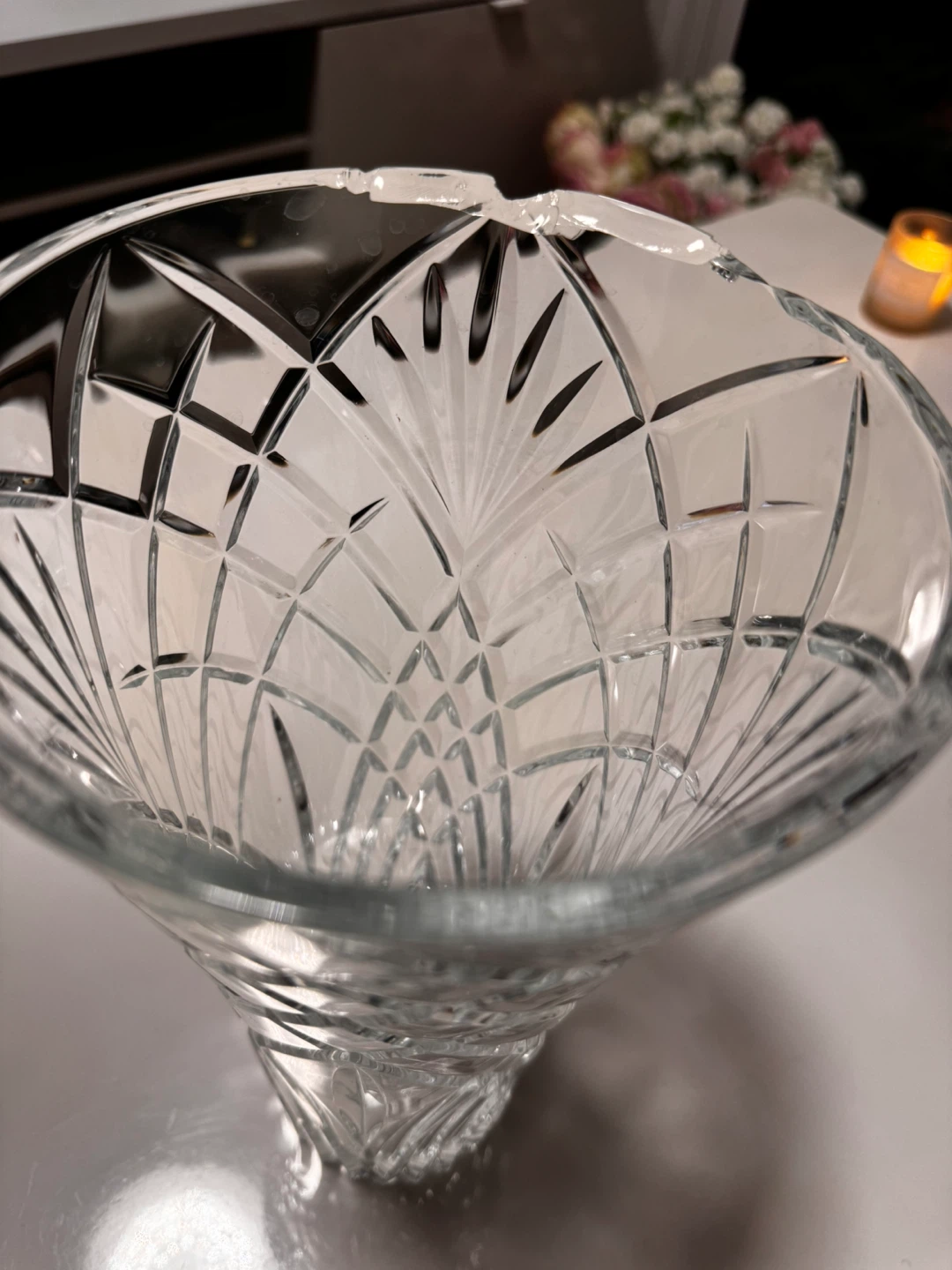 Crystal Glass Vase - photo 2