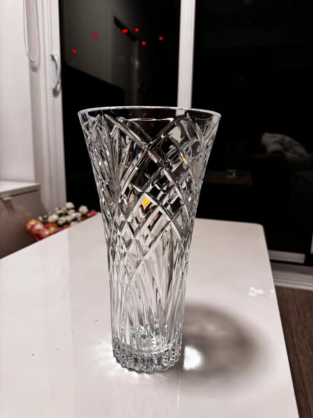 Crystal Glass Vase
