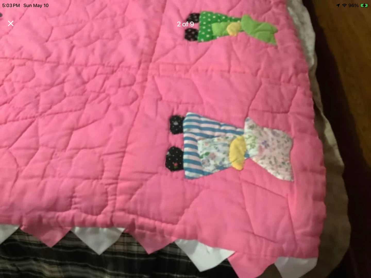 #2 Vt Hd Md Sun Bonnet Sue Double Size Quilt 🐞 - photo 2