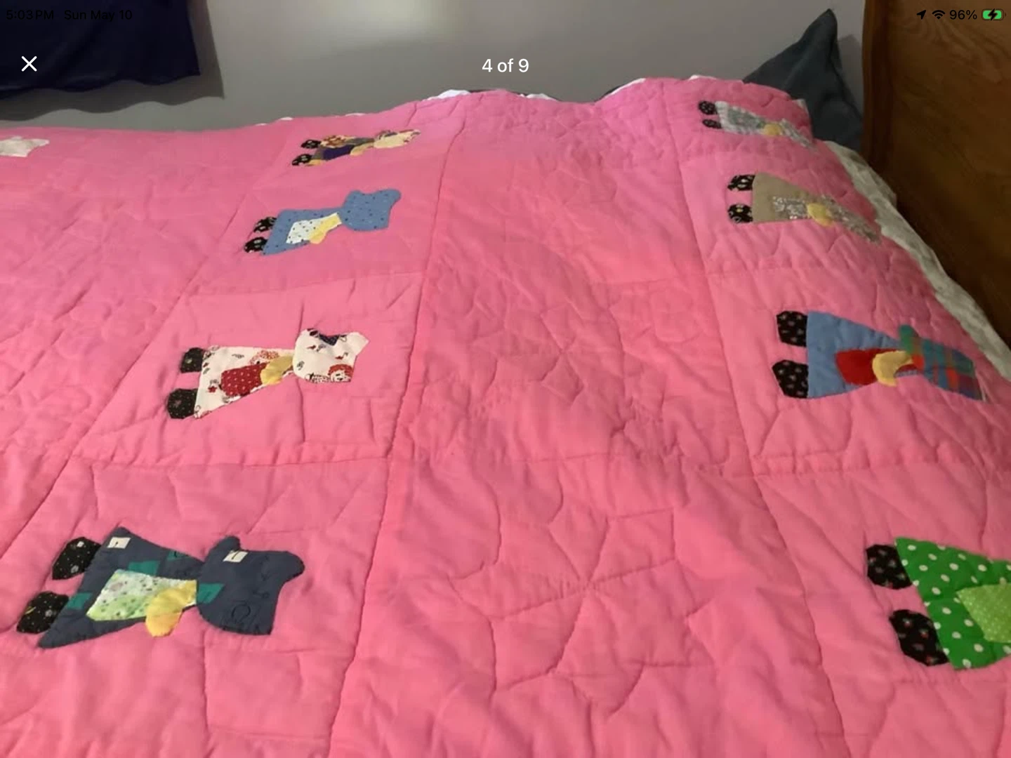 #2 Vt Hd Md Sun Bonnet Sue Double Size Quilt 🐞 - photo 4