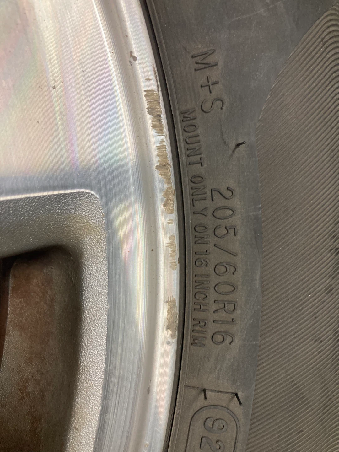 Honda OEM Alloy Wheels with Tires 205/60R16 - photo 3