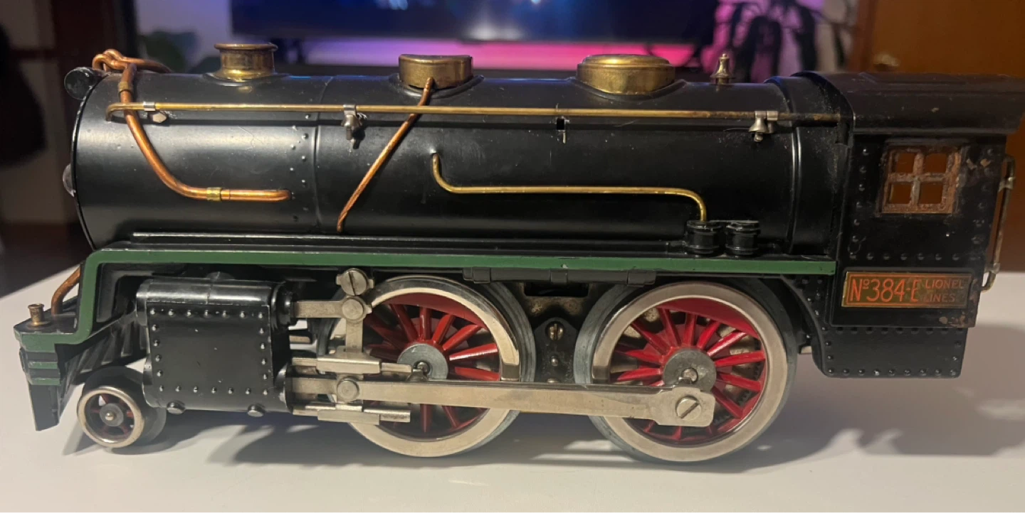 Lionel No. 384 "Blue Comel" Electric Train Locomotive