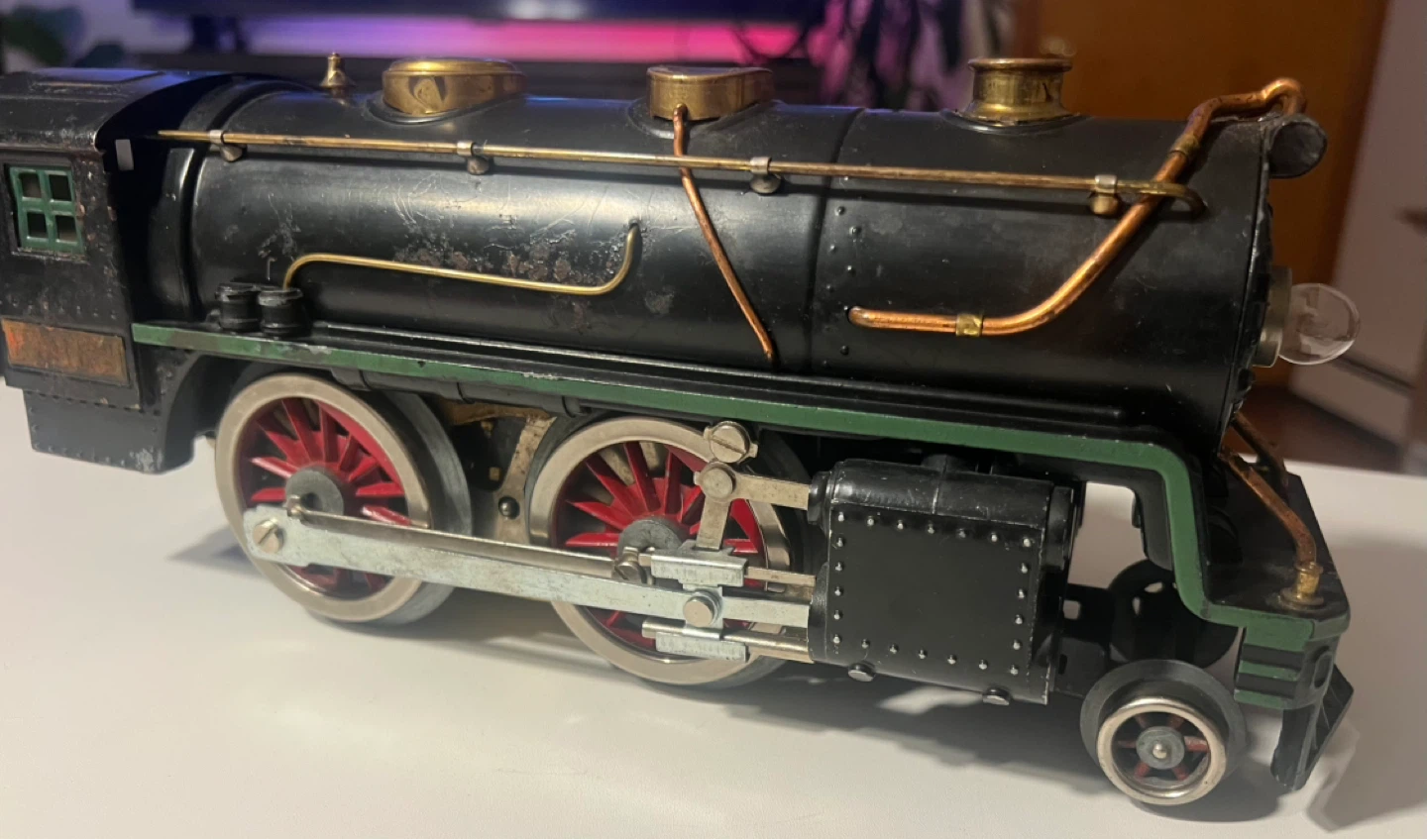 Lionel No. 384 "Blue Comel" Electric Train Locomotive - photo 3