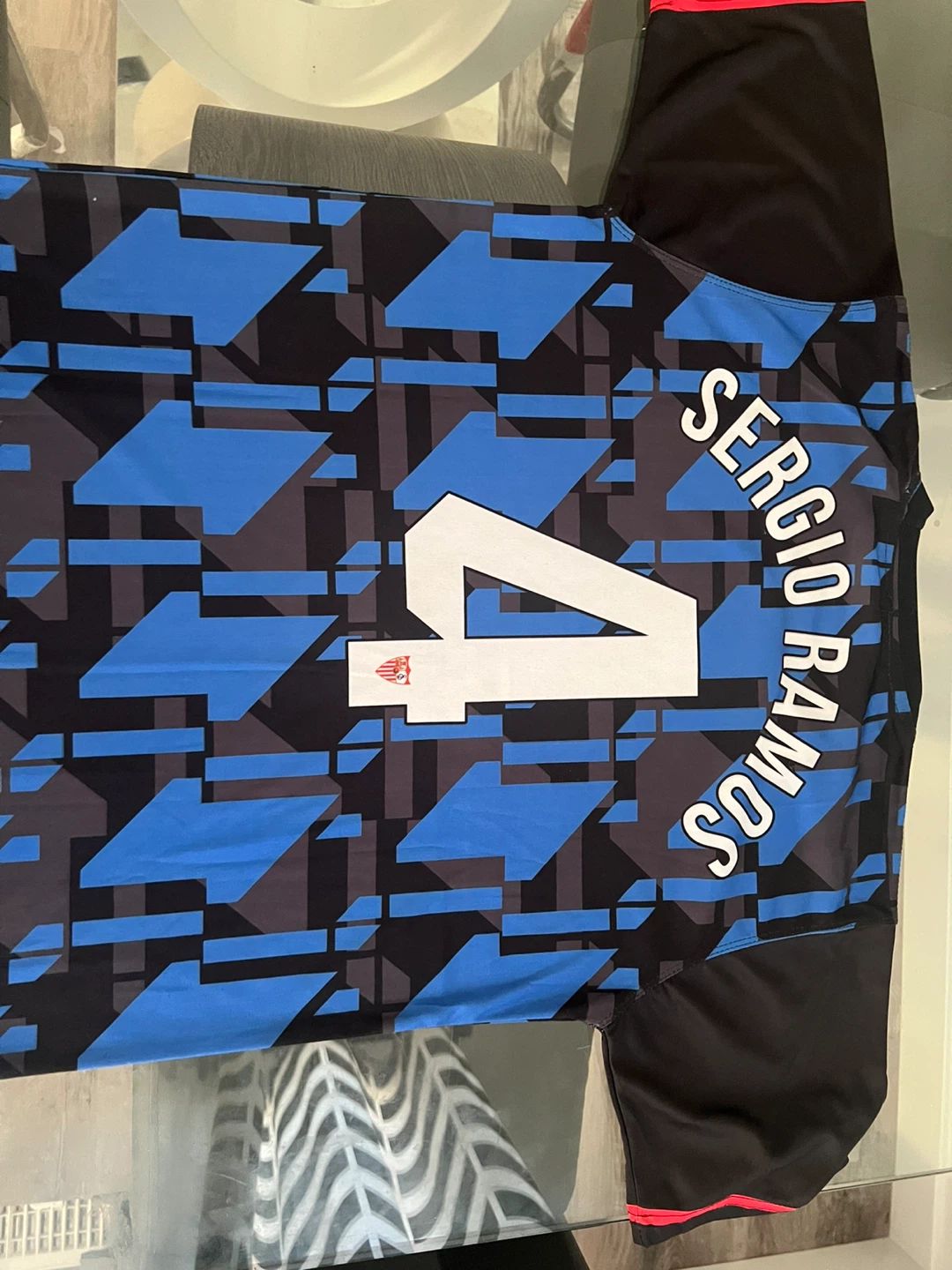Castore Sergio Ramos Soccer Jersey #4 - photo 2