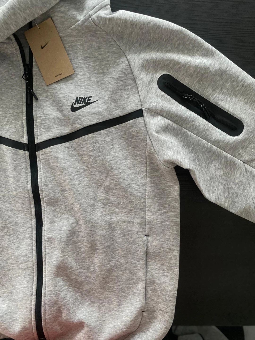Nike Tech Grey Hoodie - photo 4
