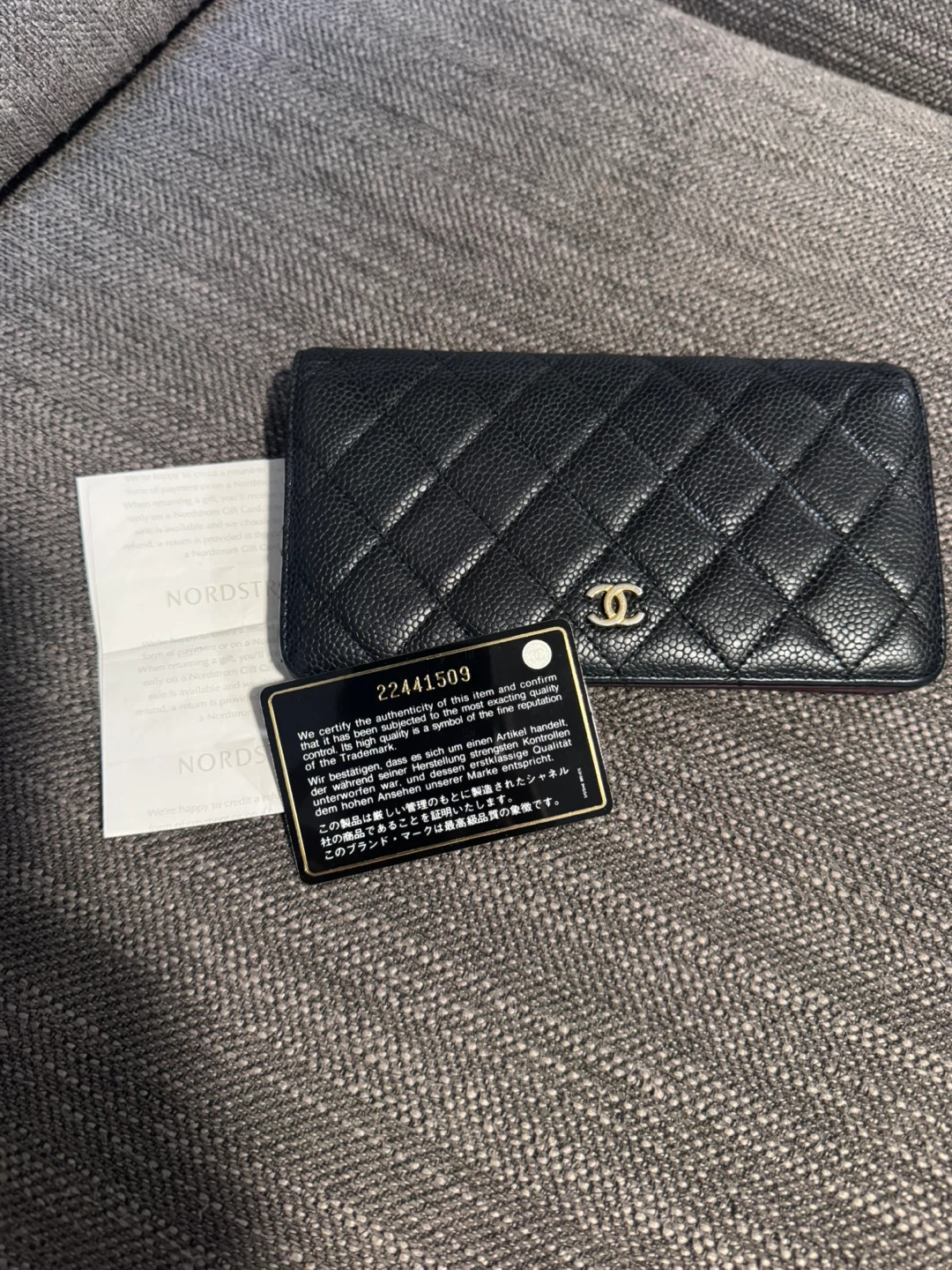 Chanel Quilted Wallet