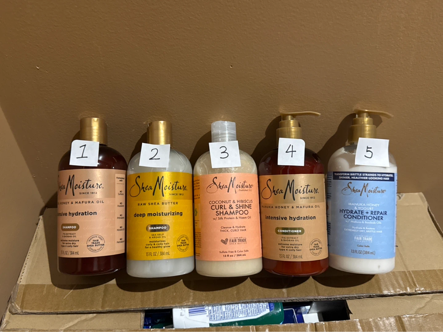 Shea Moisture Shampoo & Conditioner