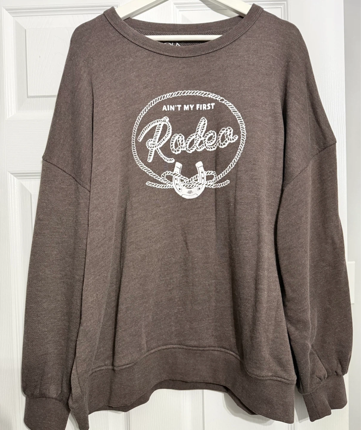 CHSR "Ain't My First Rodeo" Graphic Sweatshirt - Size L - photo 2