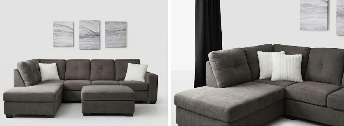 Custom-Made Sectional Sofa - photo 4