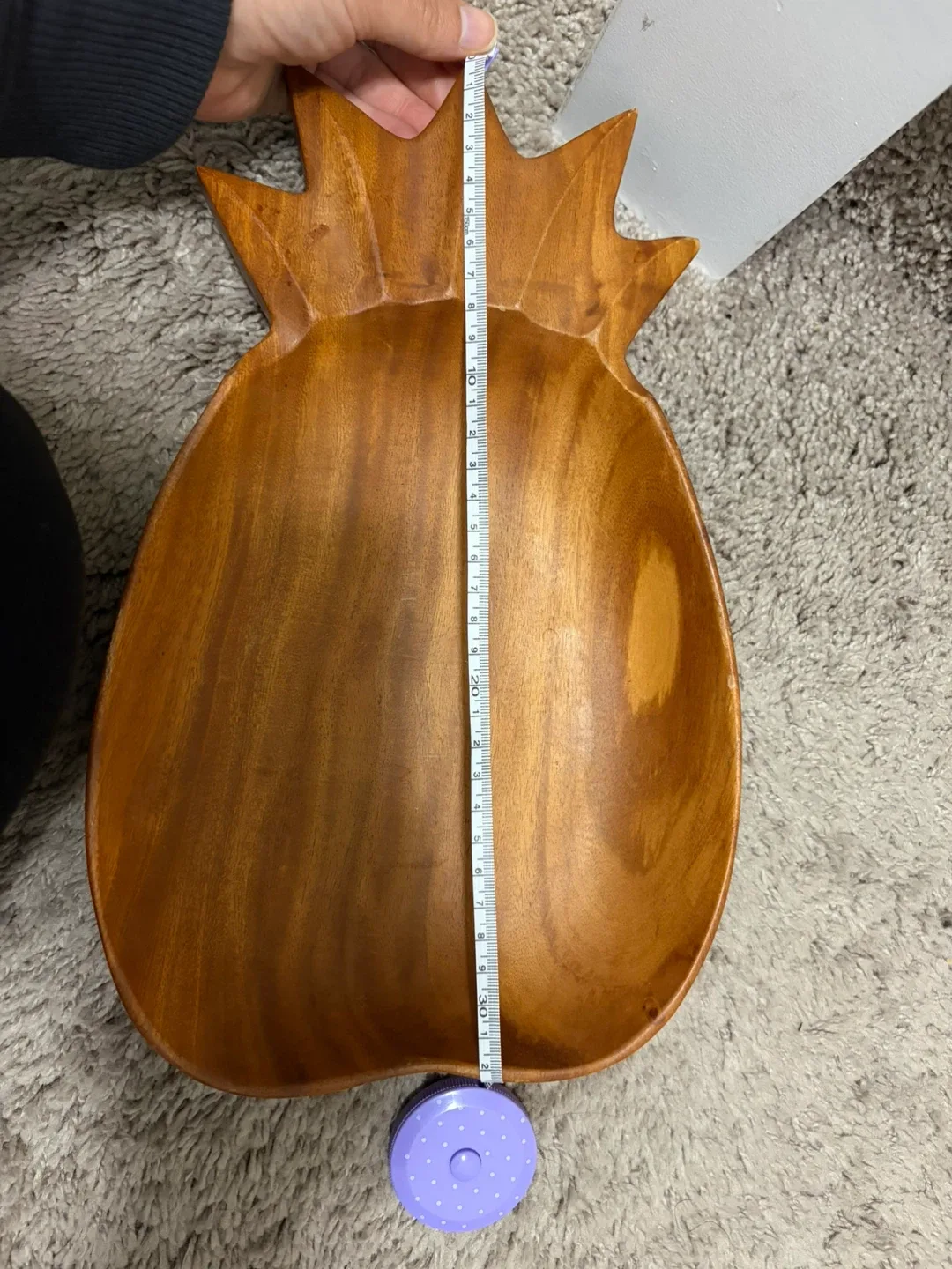 Wooden Pineapple Bowl - photo 3