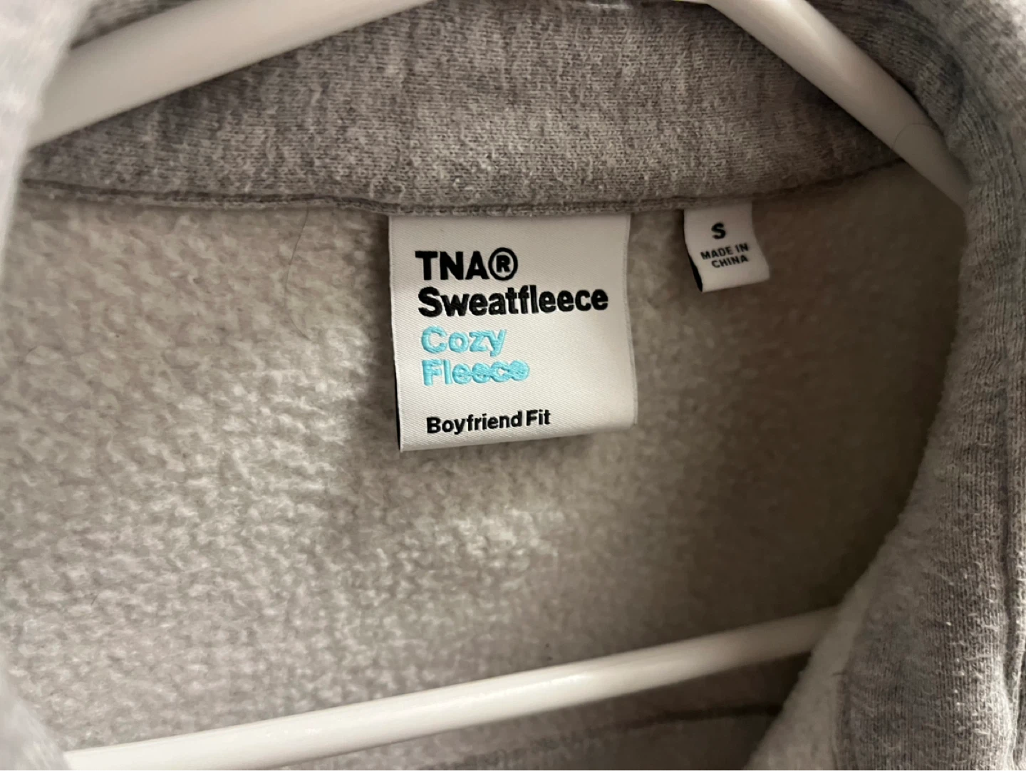TNA Sweatfleece Boyfriend Fit Shirt Jacket - photo 2