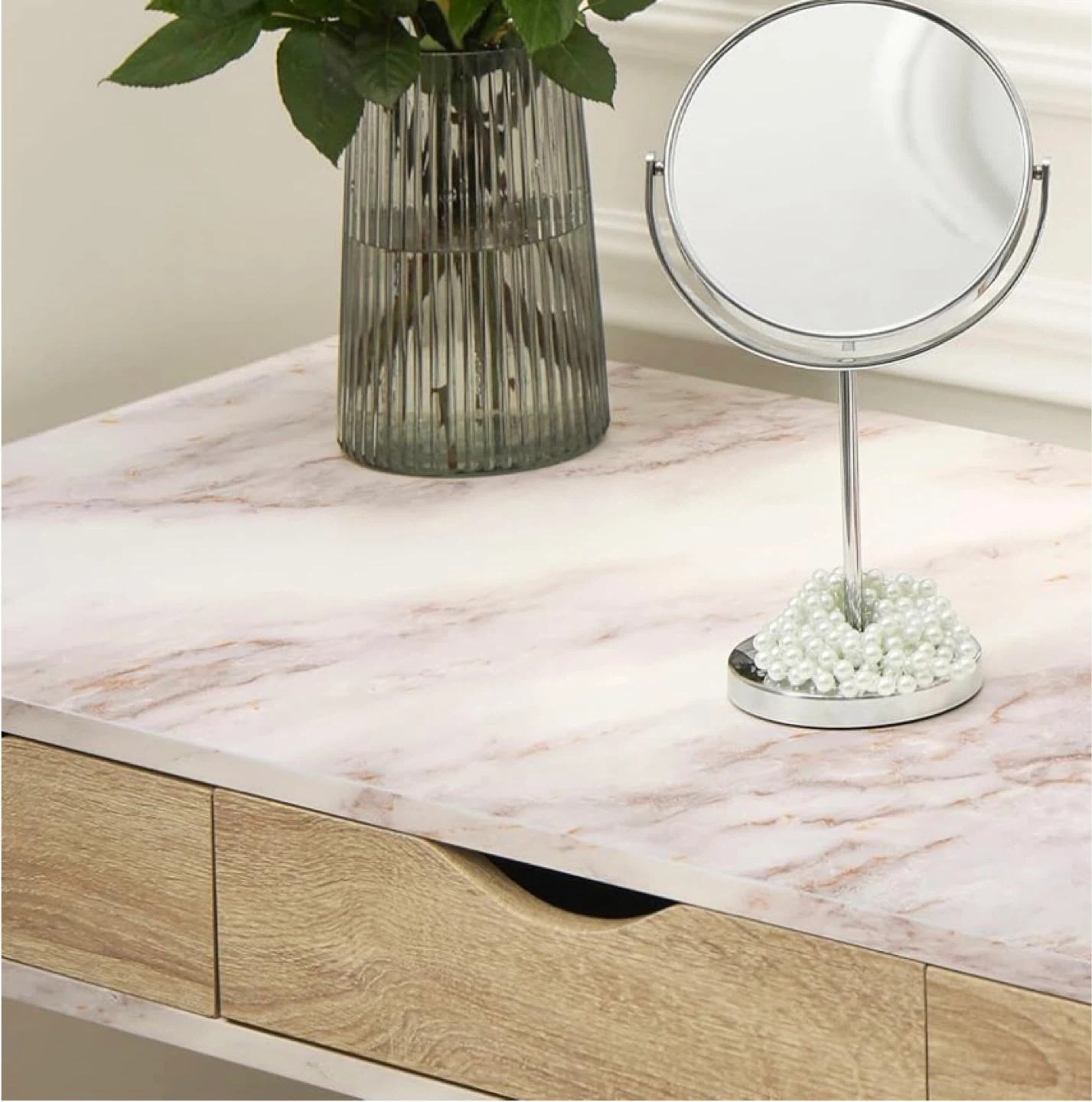 Marble /Granite Pattern Black or White Wallpaper Rolls - photo 5