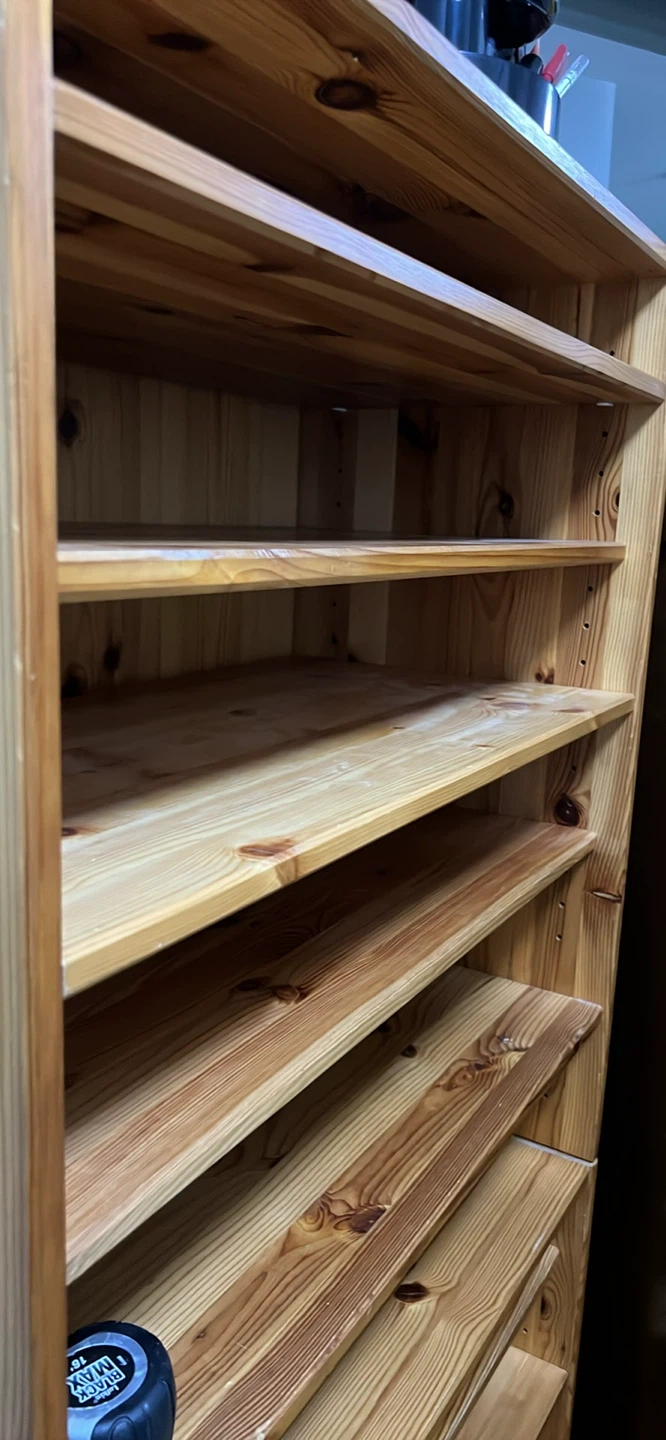 CAN DELIVER!!! Vintage IKEA modular shelving, solid pine - photo 2